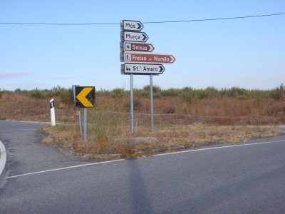 Sign is pretty much our itinerary.